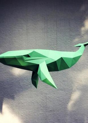 Паперкрафт-модель кит1 фото