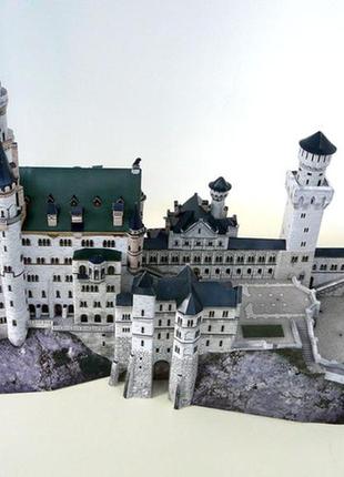 Замок neuschwanstein «новый лебединый камень»  сборная модель