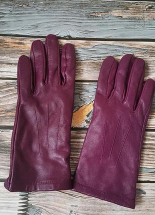 Роскошные кожаные перчатки