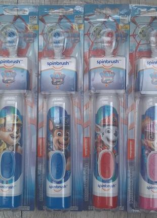 Arm&hammer kid's spinbrush «щенячий патруль» гончик чейс -м'яка, 1 зубна щітка на батарейках4 фото