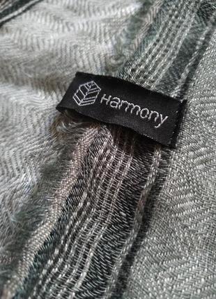 Harmony большой льняной шарф палантин.1 фото
