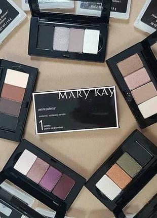 Футляр для 4 теней petite palette. для теней, мери кей, mary kay