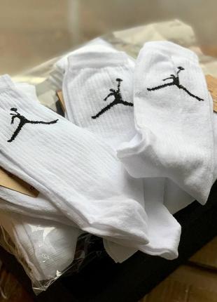 Шкарпетки nike jordan шкарпетки джордан подарунковий набір чоловічих шкарпеток подарунок чоловікові3 фото