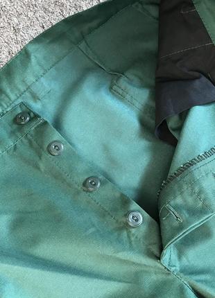 Чоловічі зелені штани, робочий одяг, спецодяг. мужские прочные рабочие брюки штаны спецодежда5 фото