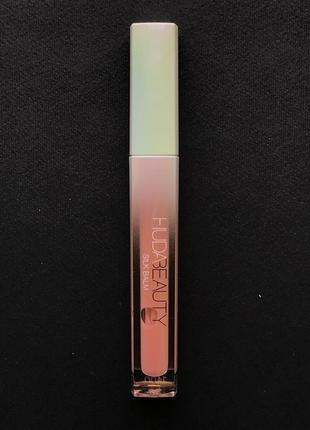 Блиск бальзам для губ huda beauty silk plumping lip balm blush плампер3 фото