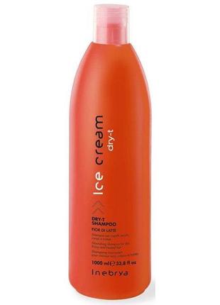 Шампунь inebrya color shampoo creme caramel для окрашенных и мелированных волос, 1000 мл