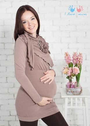Туника для беременных и кормящих р.443 фото