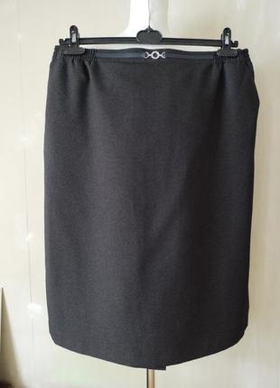 Шикарная нарядная юбка с карманами р 48 ц 265 гр👍👍👍2 фото