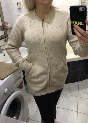 Folk lamb wool, шерстяной кардиган шерсть ягнёнка4 фото