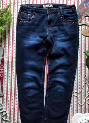 Джинсы штаны утепленные с начесом размер 170 (можно на подростка)1 фото