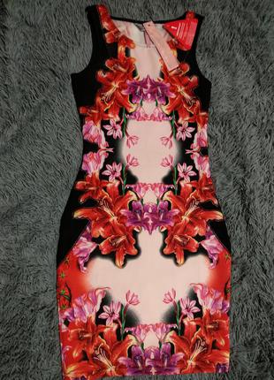 Цветочное платье lipsy london1 фото