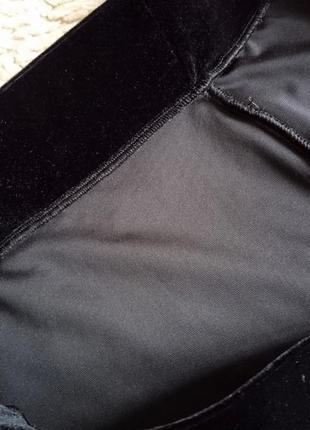 Очень нарядная велюровая юбка marks & spencer р 20 ц 560 гр👍👍👍8 фото