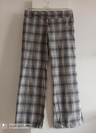 Коттоновые брюки (широкий клеш от бедра)1 фото