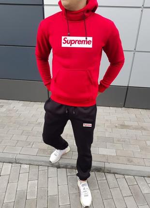 Зимовий спортивний костюм supreme