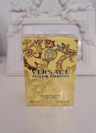 Туалетна вода versace yellow diamond 30 мл залишок неповні1 фото