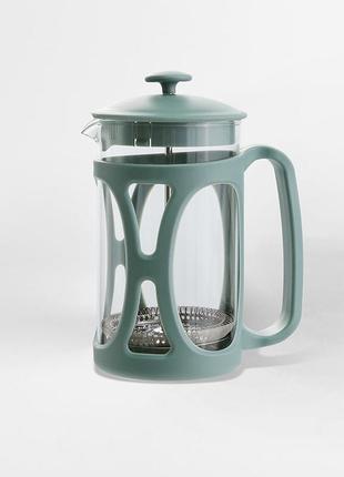 Френч-пресс (заварник) для чая и кофе maestro mr-1663-800 (800мл) зелёный
