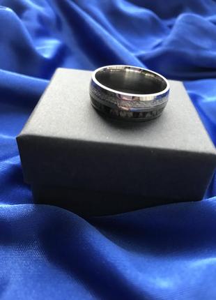 Кольцо колечко обручальное классическое под серебро
