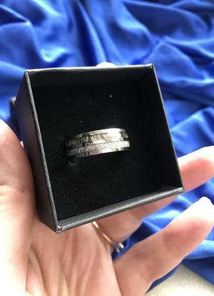 Кольцо колечко обручальное классическое под серебро4 фото