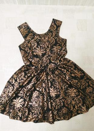 Шикарное платье сарафан1 фото