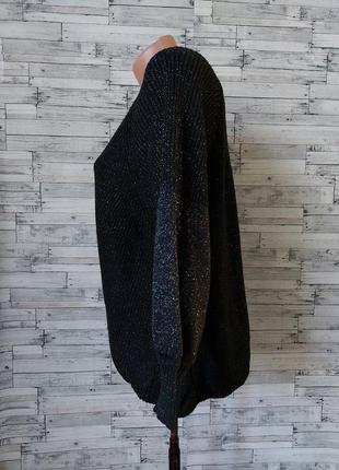 Свитер черный с люрексом 5