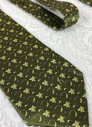 Шелковый галстук aigner шелк винтаж1 фото
