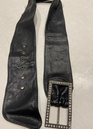 Кожаный кошелёк, ремень genuine leather