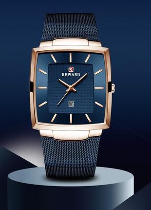 Часы мужские синие наручные классические