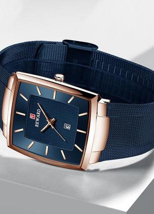 Часы мужские синие наручные классические