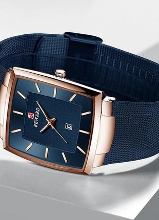 Часы мужские синие наручные классические