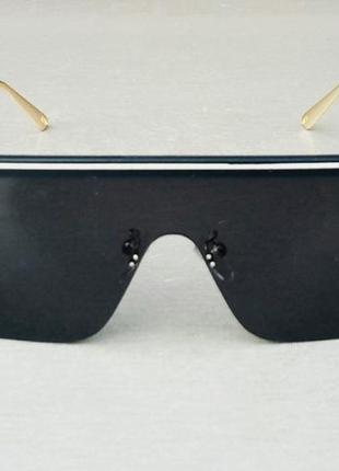 Christian dior женские солнцезащитные очки маска с боковыми защитными линзами черные