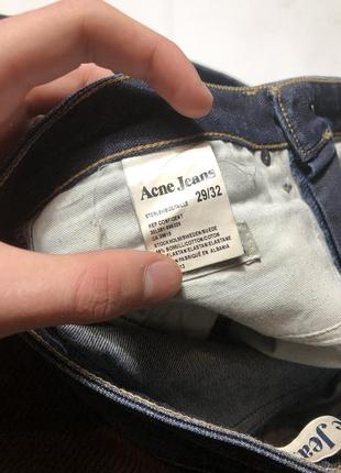 Acne jeans авангардні вінтажні джинси кльош7 фото