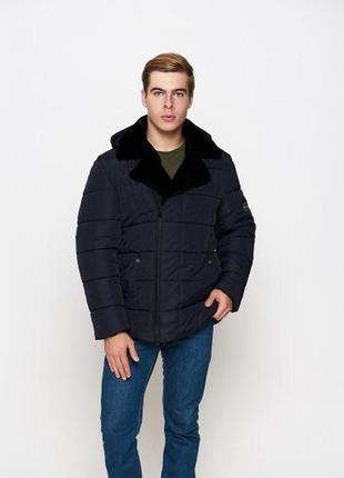 Мужская зимняя куртка классическая м-832 фото