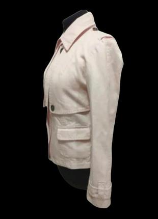Marc cain n1 женская котоновая куртка на молнии5 фото