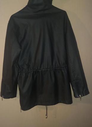 Куртка дождевик непромокаемая под кожаную пропитку qualiti style cotton rupublic9 фото