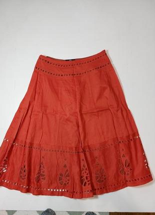 Фірмова легка бавовняна спідниця