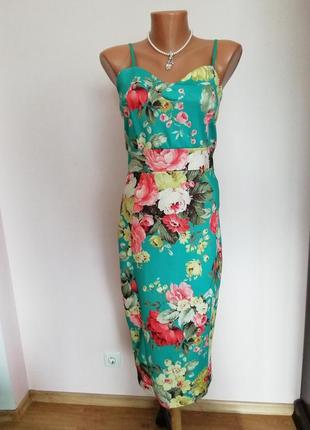 Сукня в квітковий принт