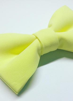 Желтая бабочка ручной работы