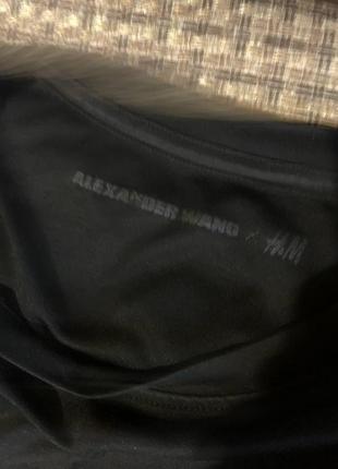 Футболка alexander wang x h&m2 фото