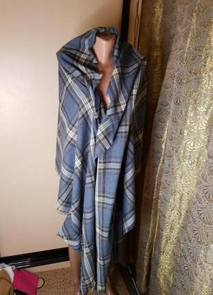 Шарф  в клеточку lakerta1 фото