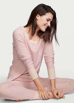 Victoria´s victorias secret виктория сикрет пижама, костюм для сна thermal long pj set