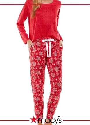 Фірмовий теплий піжамний комплект roudelain,піжама