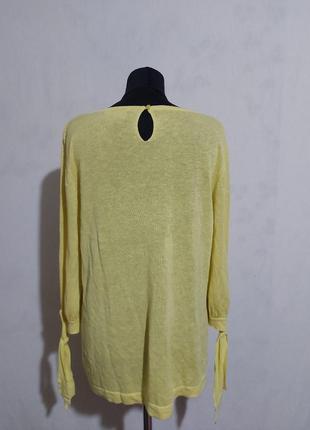 Льняная кофта, свитер, реглан  от итальян бренда nanette lepore8 фото