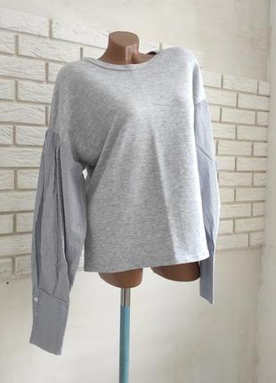 Оригинальный хлопковый свитшот от zara