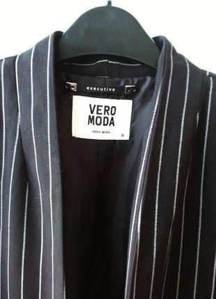 Жакет піджак у вертикальну смужку vero moda4 фото