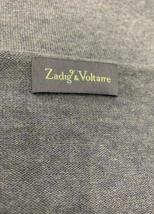 Свитер пуловер французского премиум бренда  zadig & voltaire3 фото