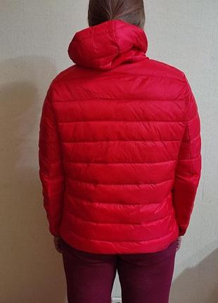 Синтепоновая куртка, красная3 фото