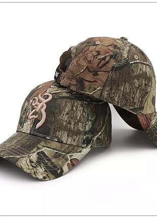 Тактическая камуфляжная мужская бейсболка browning