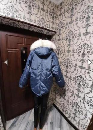 🔥❄стильна куртка жіноча євро зима 🌟🔥6 фото
