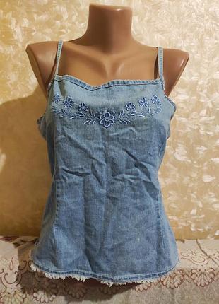 Майка лёгкий джинс р. m/l