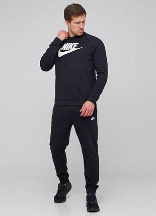 Мужской спортивный костюм nike (найк) черный индонезия